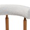 Baxton Studio Edric Japandi Light Grey Boucle Fabric and Walnut Brown Finished Wood 2-Piece Dining Chair Set 241-2PC-13428-ZORO - alternate 2